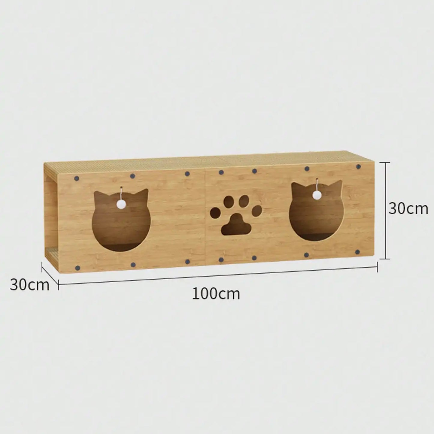 Cat Tunnel Scratching Board Cat Scratcher House Condo