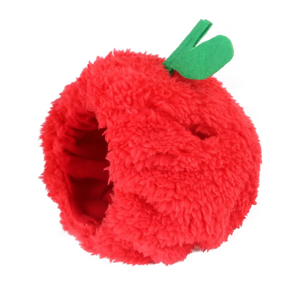 Charming Pet Apple Hat for Dogs and Cats Cute Accessory