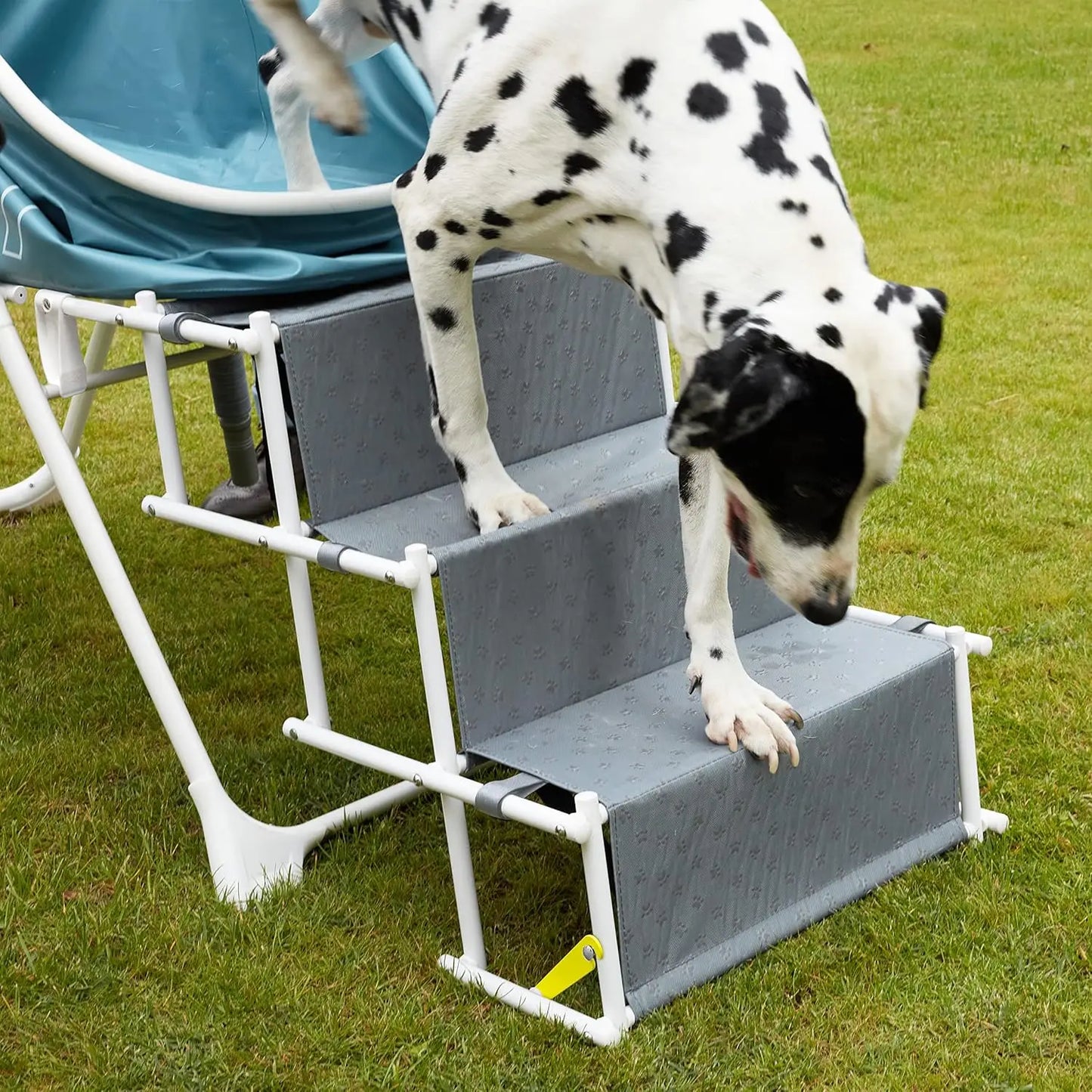 Big Dipper Elevated Portable Dog Bath Tub With Stairs