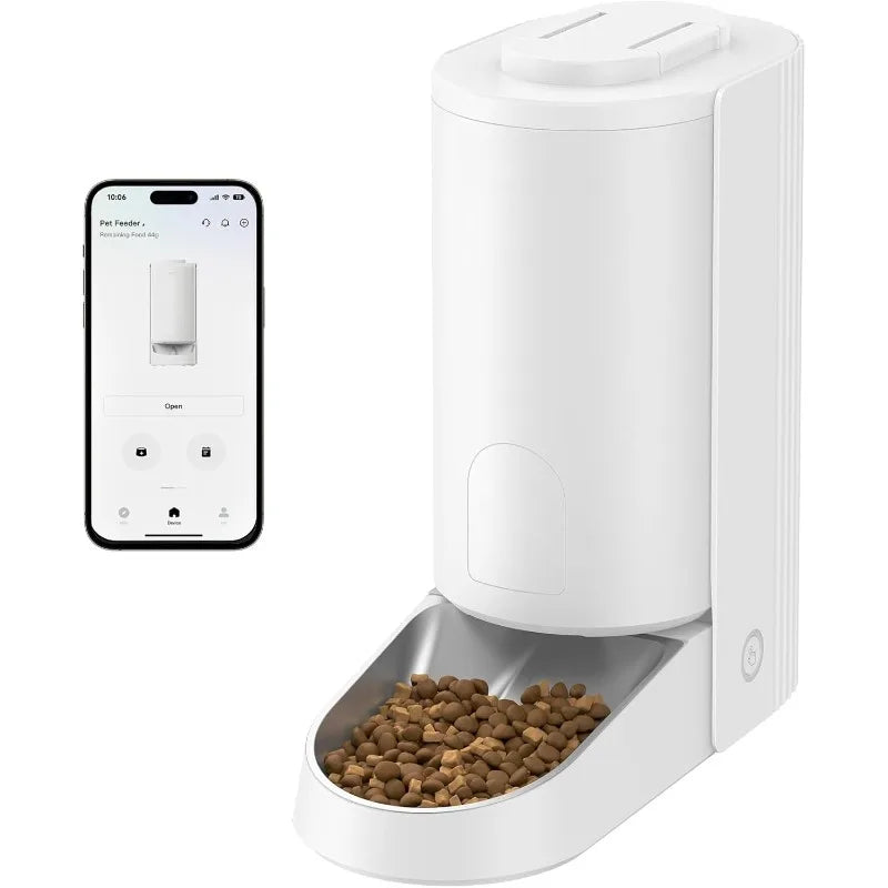 PF10 Pro Cat Feeder 3.4L App Control Weighing Bowl Smart