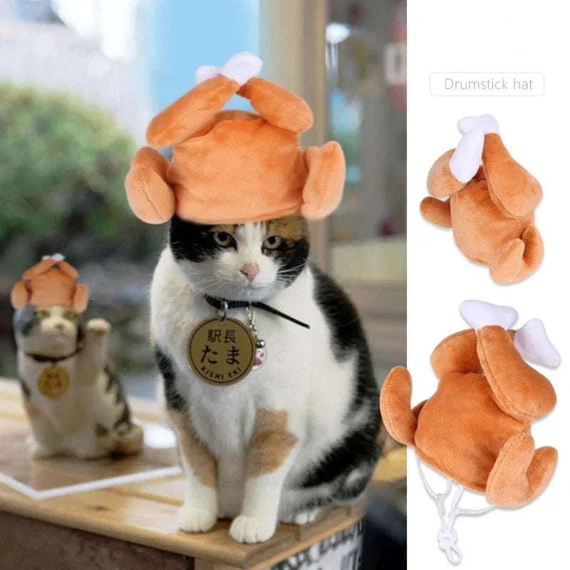 Pet Halloween Adjustable Hat For Cats And Small Pets