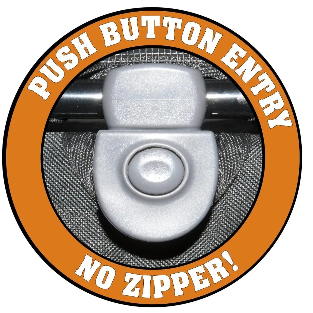 AT3 No Zip Pet Stroller Jogging Tires Zipperless Entry