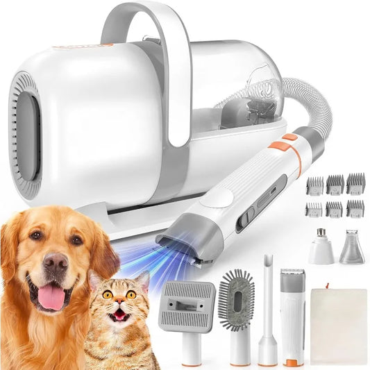Hign-concerned Dog Grooming Kit With Vacuum And Clippers