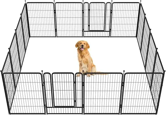 Rollick Dog Playpen 40 Inch 16 Panels For Medium Large Dogs