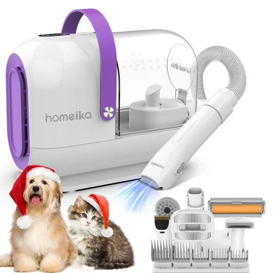 Homeika Dog Grooming Kit 3L Hair Vacuum 99 Pet Hair Suction