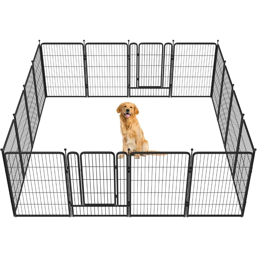 Rollick Dog Playpen 40 Inch 16 Panels For Medium Large Dogs