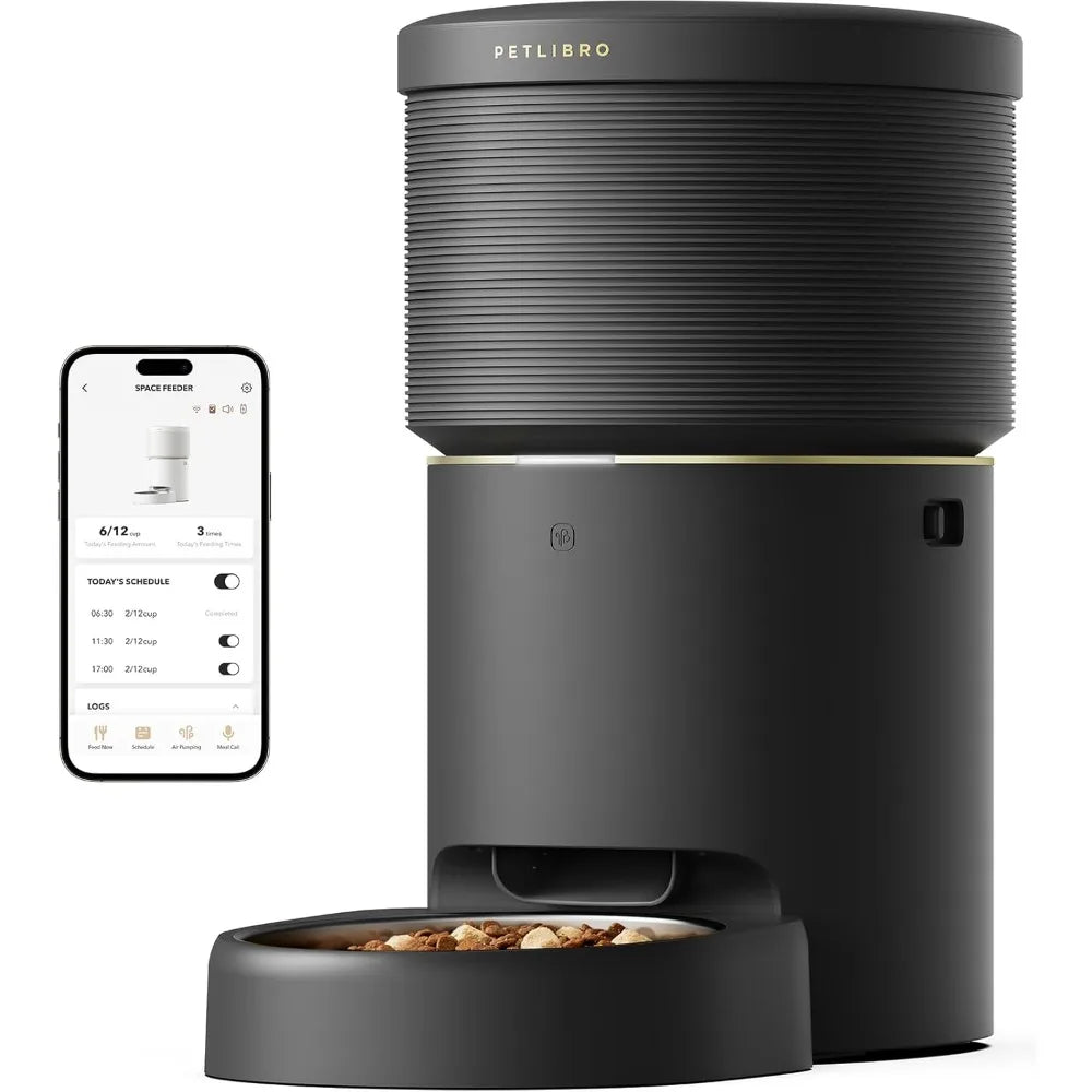 Automatic Dog Feeder 5G WiFi 8L Large Pet Dispenser