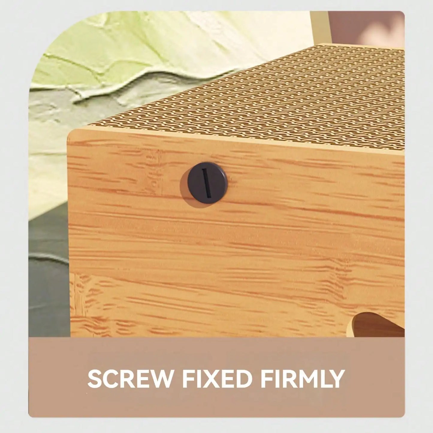 Cat Tunnel Scratching Board Cat Scratcher House Condo