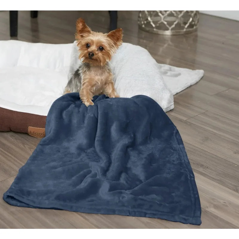 Pet Blanket For Large And Small Dogs And Cats Plush Fleece